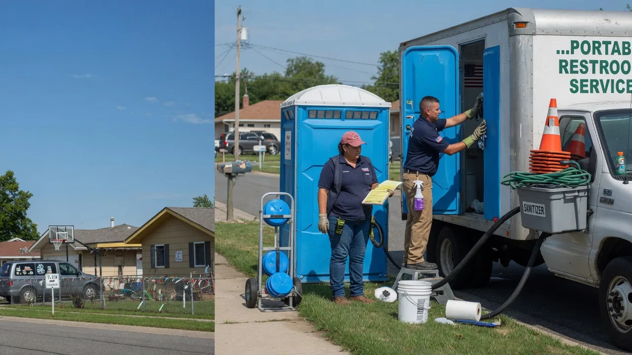 Portable Toilet Rental in Camden, OH near me